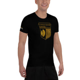 CMU Exiles Black Men's Athletic T-shirt