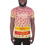 Clydesdale Sublimated Men's Athletic T-shirt - Saturday's A Rugby Day