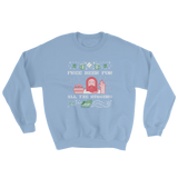 Free Beer for All the Ruggers Ugly Sweatshirt - Saturday's A Rugby Day