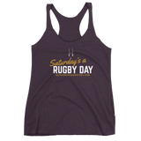 Women's SARD Racerback Tank - Saturday's A Rugby Day