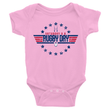 Top Gunner Infant Bodysuit - Saturday's A Rugby Day