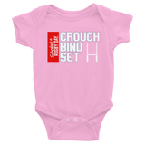 Crouch, Bind...Set! - Infant Bodysuit - Saturday's A Rugby Day