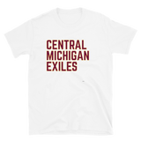 Exiles Text Team Color Short-Sleeve Unisex T-Shirt
