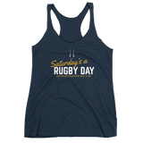 Women's SARD Racerback Tank - Saturday's A Rugby Day