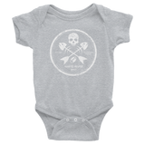 White River Crossbones Infant Bodysuit - Saturday's A Rugby Day