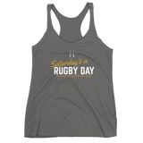 Women's SARD Racerback Tank - Saturday's A Rugby Day