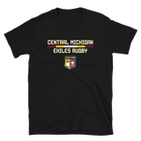 Central Michigan Exiles Color Bar Short-Sleeve Unisex T-Shirt