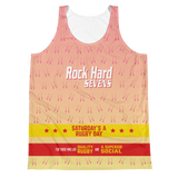 Rock Hard 7's Unisex Tank Top - Saturday's A Rugby Day
