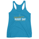 Women's SARD Racerback Tank - Saturday's A Rugby Day