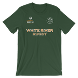 White River St. Pats Jersey Style Short-Sleeve Unisex T-Shirt - Saturday's A Rugby Day