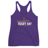 Women's SARD Racerback Tank - Saturday's A Rugby Day