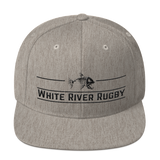 White River Game Bar Snapback Hat - Saturday's A Rugby Day