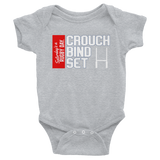 Crouch, Bind...Set! - Infant Bodysuit - Saturday's A Rugby Day