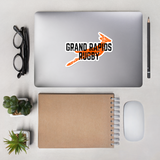 Grand Rapids Rugby Die-Cut Stickers - Saturday's A Rugby Day