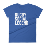Rugby Social Legend - Women's short sleeve t-shirt - Saturday's A Rugby Day