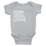 Rugby Social Legend - Infant Bodysuit - Saturday's A Rugby Day