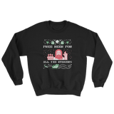 Free Beer for All the Ruggers Ugly Sweatshirt - Saturday's A Rugby Day
