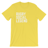 Rugby Social Legend T-Shirt - Saturday's A Rugby Day