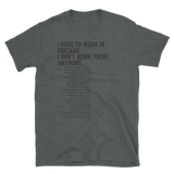 I Used to Work in Chicago - Cheat Sheet