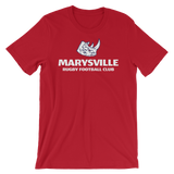Marysville Rhinos RFC Short-Sleeve Unisex T-Shirt - Saturday's A Rugby Day