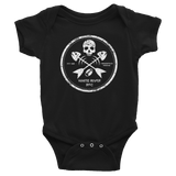 White River Crossbones Infant Bodysuit - Saturday's A Rugby Day