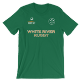 White River St. Pats Jersey Style Short-Sleeve Unisex T-Shirt - Saturday's A Rugby Day