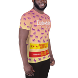 Clydesdale Sublimated Men's Athletic T-shirt - Saturday's A Rugby Day