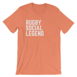 Rugby Social Legend T-Shirt - Saturday's A Rugby Day
