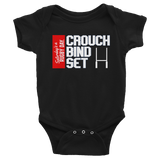 Crouch, Bind...Set! - Infant Bodysuit - Saturday's A Rugby Day