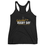 Women's SARD Racerback Tank - Saturday's A Rugby Day