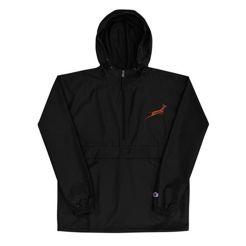 Gazelle Embroidered Champion Packable Jacket