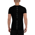 CMU Exiles Black Men's Athletic T-shirt