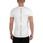 CMU Exiles White Men's Athletic T-shirt