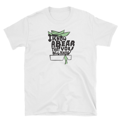 I know a Bear Short-Sleeve Unisex T-Shirt - Saturday's A Rugby Day