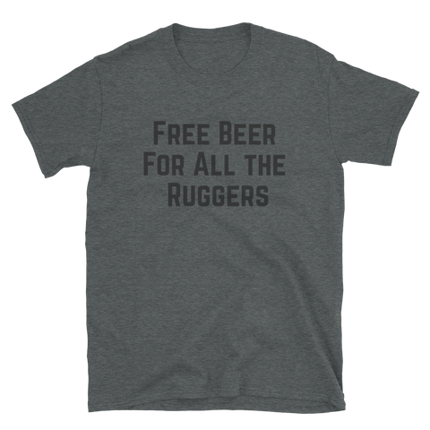 Free Beer Short-Sleeve Unisex T-Shirt