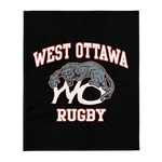 West Ottawa Rugby Throw Blanket