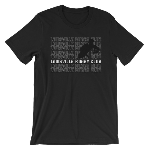 Louisville Rugby Repeat Short-Sleeve Unisex T-Shirt - Saturday's A Rugby Day