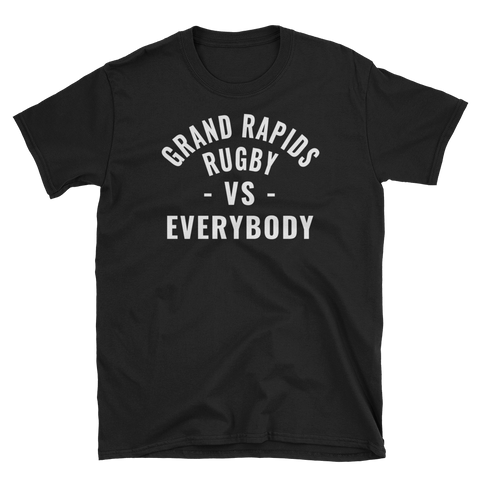 GR v Everybody - Short-Sleeve Unisex T-Shirt - Saturday's A Rugby Day