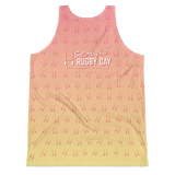 Rock Hard 7's Unisex Tank Top - Saturday's A Rugby Day