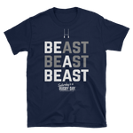 Be a Beast - Short-Sleeve Unisex T-Shirt - Saturday's A Rugby Day