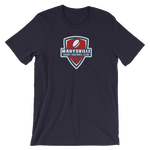 Marysville Rugby Shield Short-Sleeve Unisex T-Shirt - Saturday's A Rugby Day