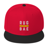 RUGBAE Stripe Snapback Hat