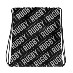 Black Drawstring bag - Saturday's A Rugby Day