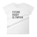 Future Rugby Olympian - Women's short sleeve t-shirt - Saturday's A Rugby Day
