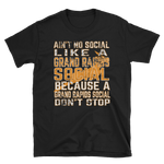 Grand Rapids Social Short-Sleeve Unisex T-Shirt - Saturday's A Rugby Day