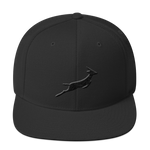 Grand Rapids Black Out Snapback Hat - Saturday's A Rugby Day