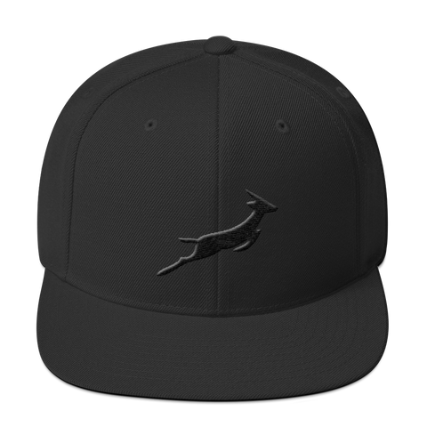 Grand Rapids Black Out Snapback Hat - Saturday's A Rugby Day
