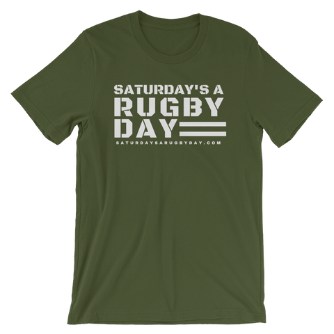 SARD Military Green - Saturday's A Rugby Day