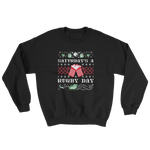 Saturday's a Rugby Day Ugly Christmas Sweatshirt - Saturday's A Rugby Day