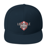 Louisville Large Crest Logo Snapback Hat - Saturday's A Rugby Day